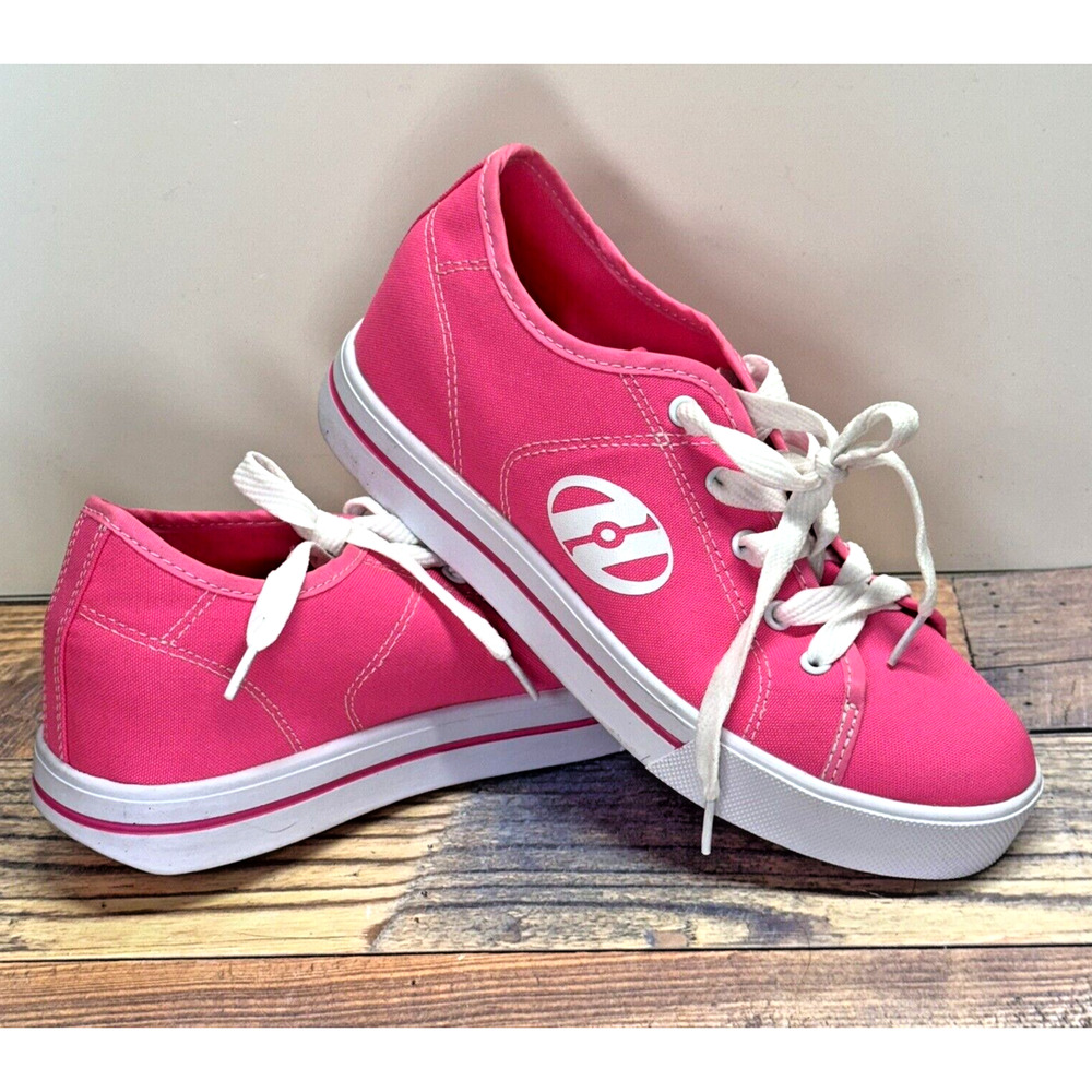 Heelys Roller Skate Shoes Sneakers HES10438 Bright Neon Hot Pink Size‎ 6